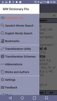MW Sanskrit Dictionary Pro постер