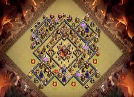 New COC Town Hall 10 Base imagem de tela 2