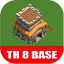 New COC Town Hall 8 Base APK