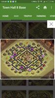 New COC Town Hall 8 Base 스크린샷 2