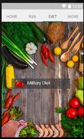 Military Diet App Affiche
