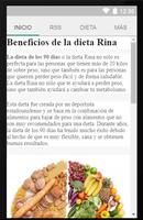Dieta rina 90 dias gratis capture d'écran 2