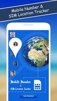 Mobile Number and SIM Location Tracker Affiche