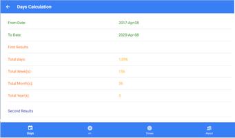 Date and Time Calculator syot layar 2
