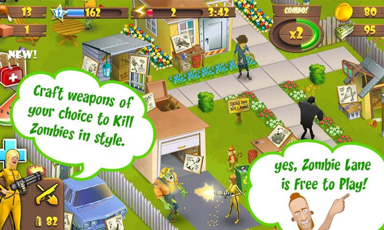 zombie lane game