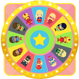 Wheel of Surprise Eggs Superhero Girls: Super Girl