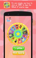 Wheel of Surprise Eggs Superhero Girls: Super Girl Cartaz