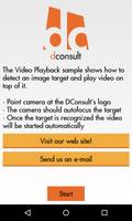 DConsult Virtual Business Card پوسٹر