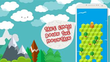 Emoji Down The Mountain ảnh chụp màn hình 1
