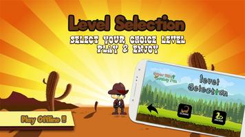 Super Wild Cowboy Run : Endless Runner Games captura de pantalla 3