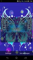 3D Butterfly Live Wallpaper capture d'écran 2