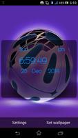 3D Clock Live Wallpaper screenshot 2