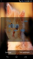 Cat Live Wallpaper syot layar 2