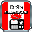Radio ALL HITS 86,6 FM  Online Free Canada aplikacja