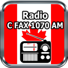 Radio C FAX 1070 AM Online Free Canada icône