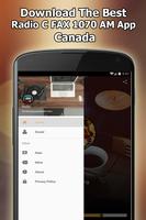 Radio C FAX 1070 AM Online Free Canada स्क्रीनशॉट 1