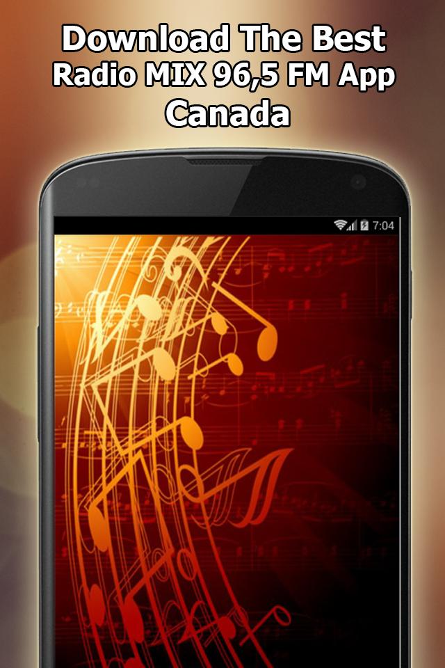 Radio MIX 96,5 FM Online Free Canada for Android - APK Download