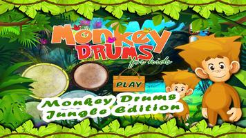 Monkey Drums for Kid-Music Fun Plakat