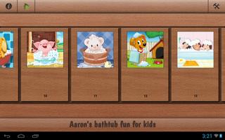Aaron's kids bathing pet games screenshot 2
