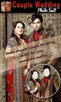 Indian Couple Wedding Suit постер