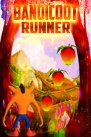 Bandicoot super run crazy fox poster