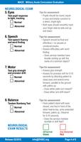 MACE Concussion Evaluation تصوير الشاشة 3