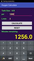 Oxygen Tank Calculator โปสเตอร์