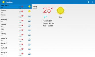 Weather NO-Ads โปสเตอร์