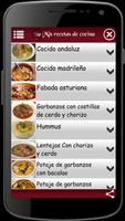 Mis recetas de cocina Free تصوير الشاشة 1