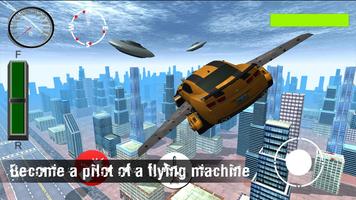 Flying Car X Ray Simulator Affiche