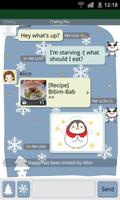 Kakao Talk Theme]Pandi's X-mas capture d'écran 1