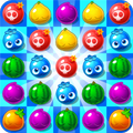 🍎 Beach Juice Match 3 Fruit Candy Puzzle FREE 🍎