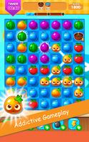 🍐 Juice Match 3 Fruit Candy Beach Puzzle 2018 🍐 스크린샷 1