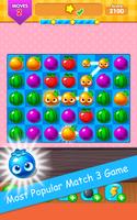 🍈 Juice Match 3 Fruit Candy Puzzle Fun Game  🍈 poster