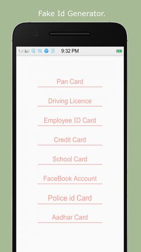 Fake Id Generator APK for Android Download