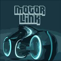 Motorcycle Link Stunt Poster