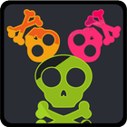Shoot Color Skull icon