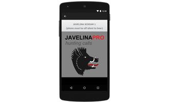 Javelina Calls for Hunting captura de pantalla 1