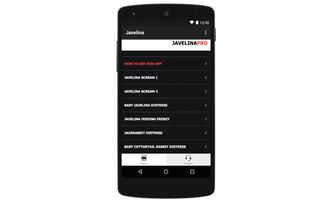 Javelina Calls for Hunting captura de pantalla 2
