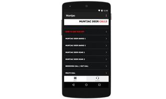 Muntjac Deer Calls captura de pantalla 1