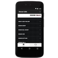 Moose Calls screenshot 2