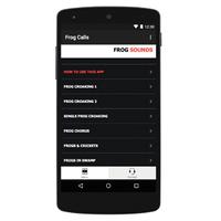 Frog Sounds & Frog Calls screenshot 2