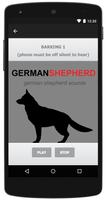 German Shepherd & Dog Barking capture d'écran 1