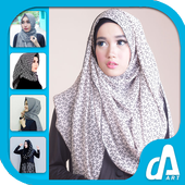 Hijab Monochrome Fashion 2017 icon