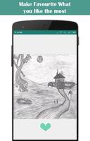 3 Schermata scenery drawing app