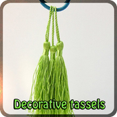 Decorative tassels icon