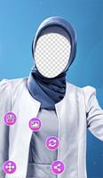 Muslim Hijab Photo Frame تصوير الشاشة 2