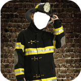 New Firefighter Photo Frames icône