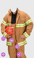 New Firefighter Photo Frames syot layar 1