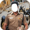 Full Police Uniform Photo Frames aplikacja